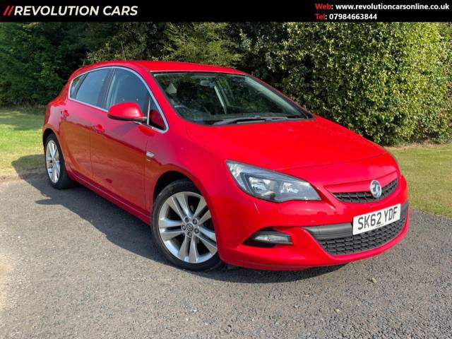 Vauxhall Astra 1.6i 16V SRi Vx-line 5dr Hatchback Petrol Red